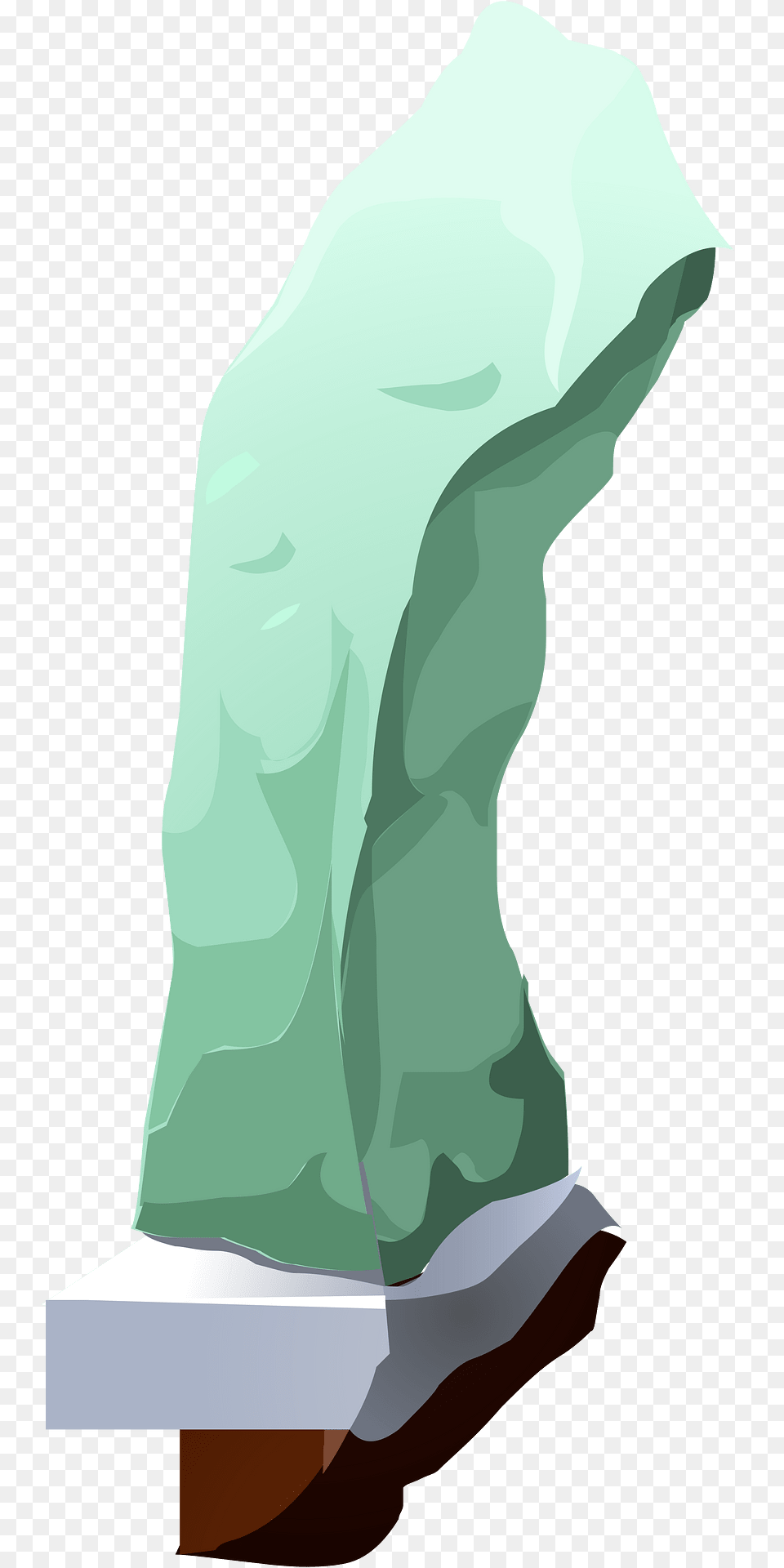 Street Creator Rock Trophy Piece Clipart, Ice, Iceberg, Nature, Outdoors Png Image