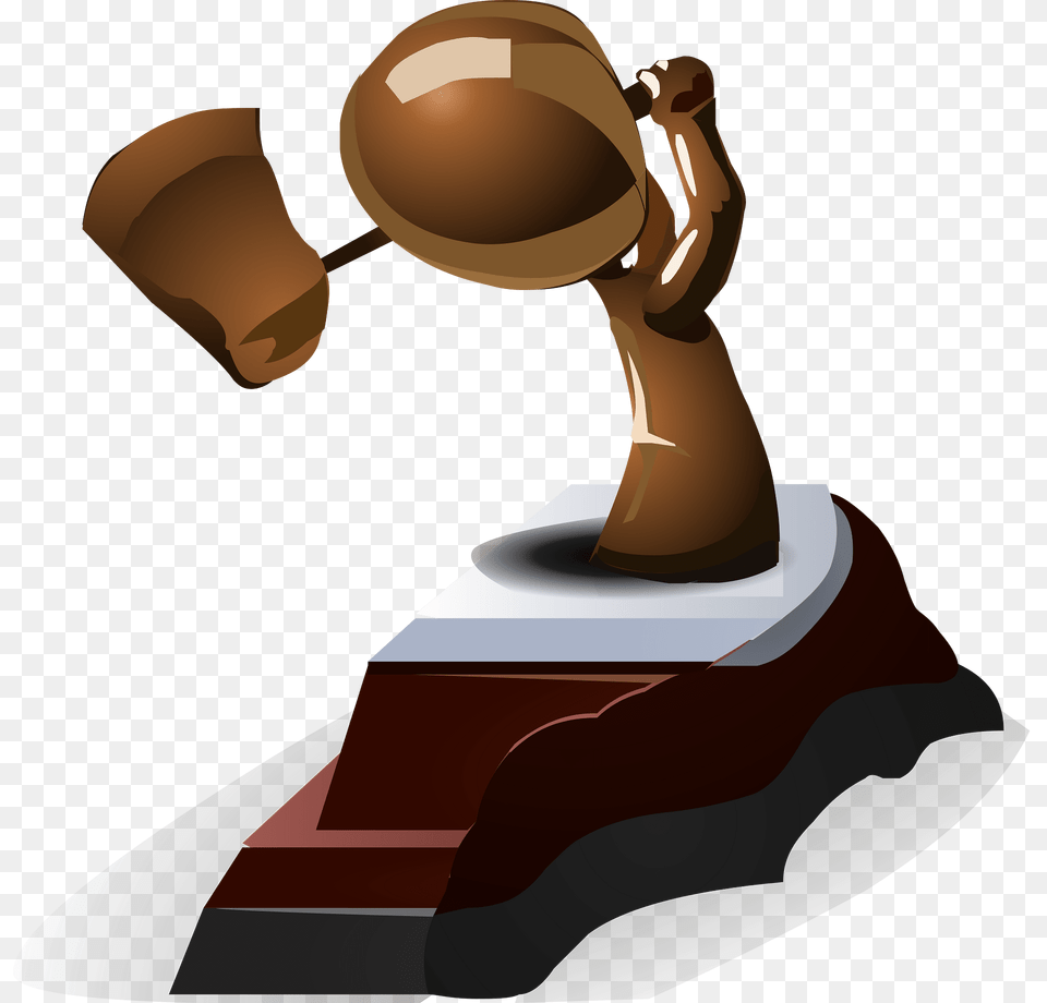 Street Creator Wood Trophy Piece Clipart, Person Free Transparent Png