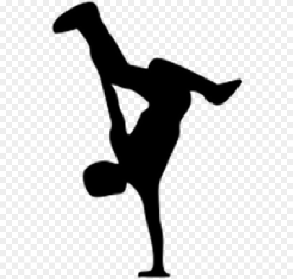 Street Dancer Silhouette At Getdrawings Street Dance Silhouette, Gray Png