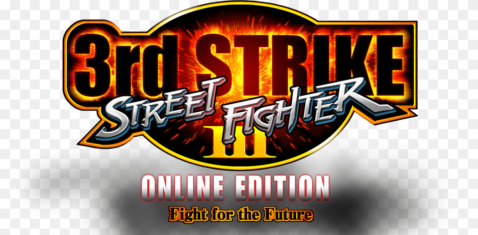 Street Fighter 3 3rd Strike Logo, Advertisement, Poster Png Image