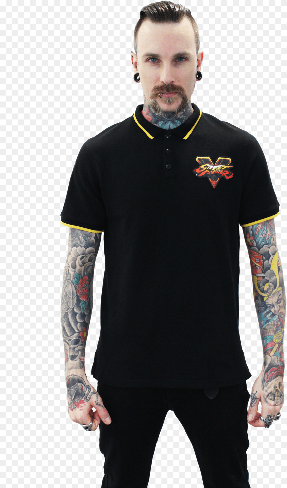 Street Fighter 5 Polo Shirt Free Transparent Png