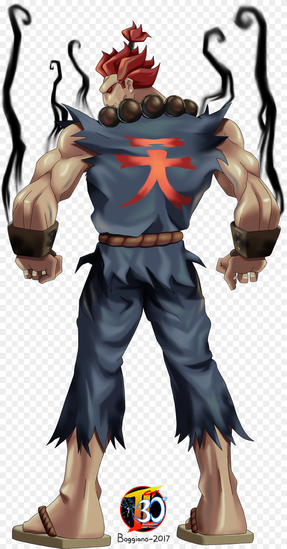 Street Fighter Akuma Pose, Adult, Male, Man, Person Png Image