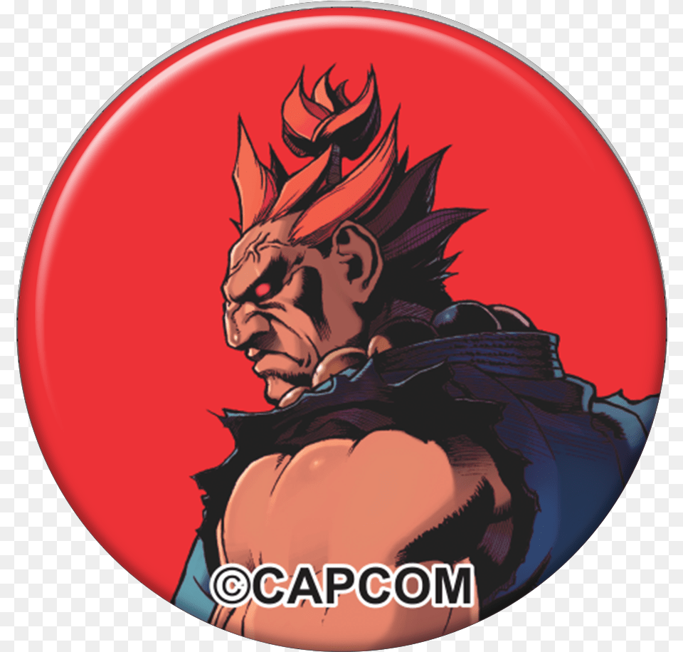 Street Fighter Akuma Street Fighter 2, Symbol, Badge, Logo, Person Png Image