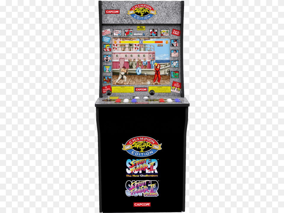 Street Fighter Arcade Cabinetclass Lazyload Lazyload Street Fighter Arcade, Person Free Png Download