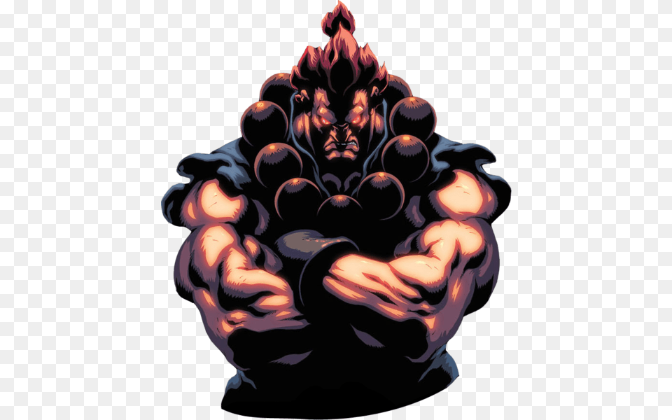 Street Fighter Clipart Akuma, Art, Baby, Person Free Png Download