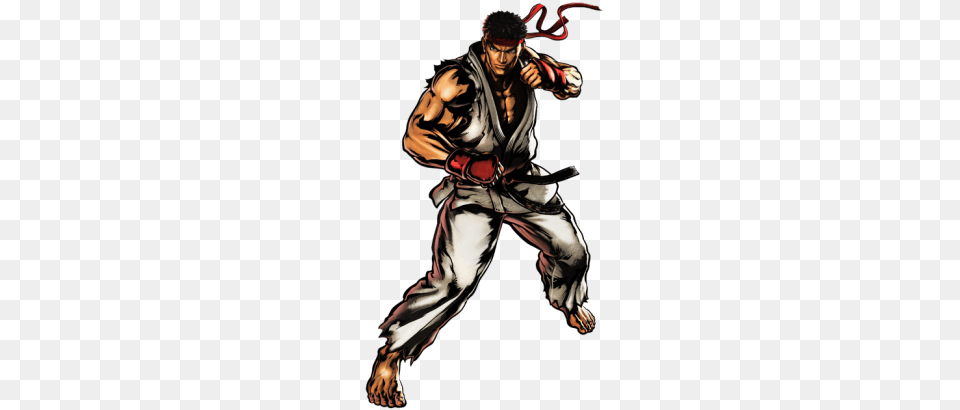 Street Fighter Front, Adult, Person, Male, Man Free Png Download