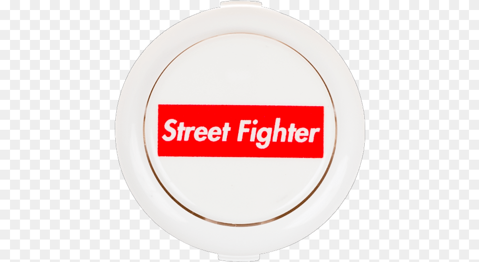 Street Fighter Groove Box Logo Pushbutton 30mm Circle, Plate, Sign, Symbol Free Transparent Png