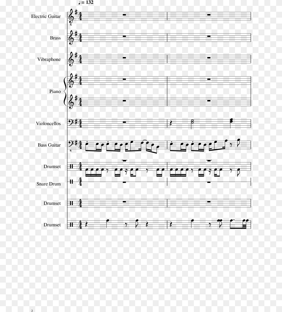 Street Fighter Hadouken Theme Partitura, Gray Png Image