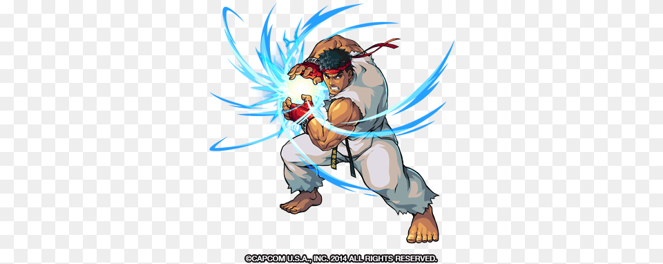 Street Fighter Hadouken V Games Arcade Games Ryu, Book, Comics, Publication, Person Png Image