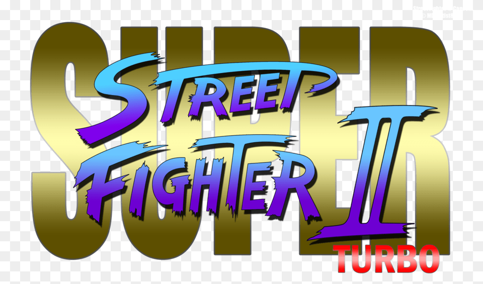 Street Fighter Ii Transparent, Text Png Image