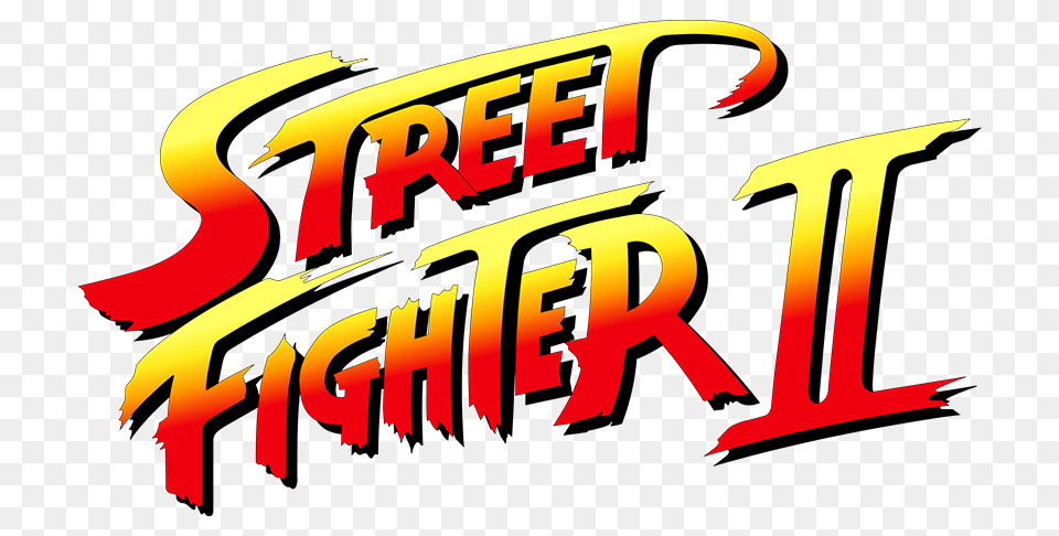 Street Fighter Ii Vector Logo, Text, Bulldozer, Machine Free Png Download