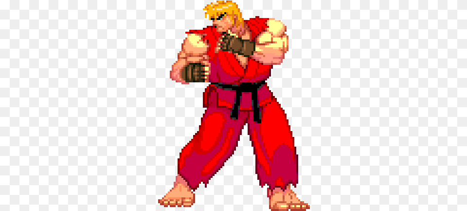 Street Fighter Iiiken U2014 Strategywiki The Video Game Sf3 Ken, Baby, Person, Martial Arts, Sport Free Png