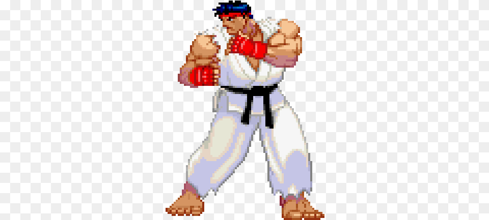 Street Fighter Iiiryu U2014 Strategywiki The Video Game Street Fighter 3 Ryu, Karate, Martial Arts, Person, Sport Free Png