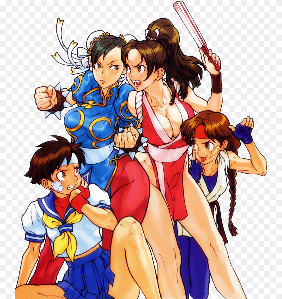 Street Fighter King Of Fighters, Publication, Book, Comics, Baby Free Transparent Png