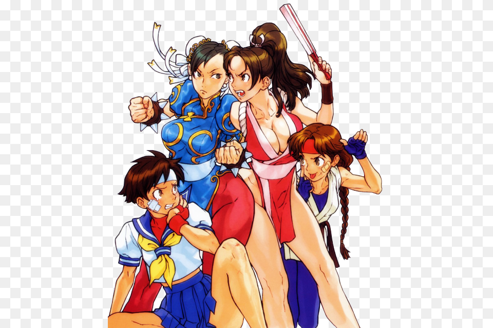 Street Fighter King Of Fighters, Publication, Book, Comics, Adult Free Transparent Png