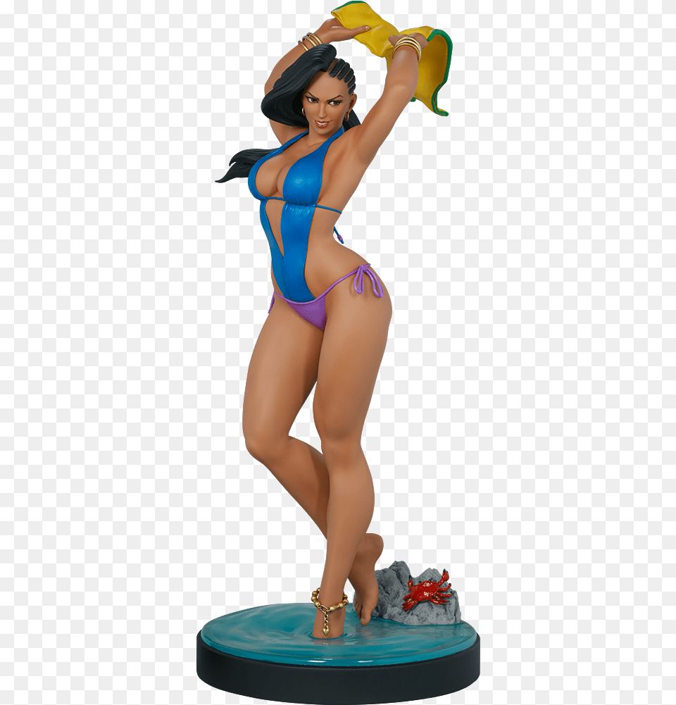 Street Fighter Laura Statue, Adult, Shoe, Person, High Heel Free Png