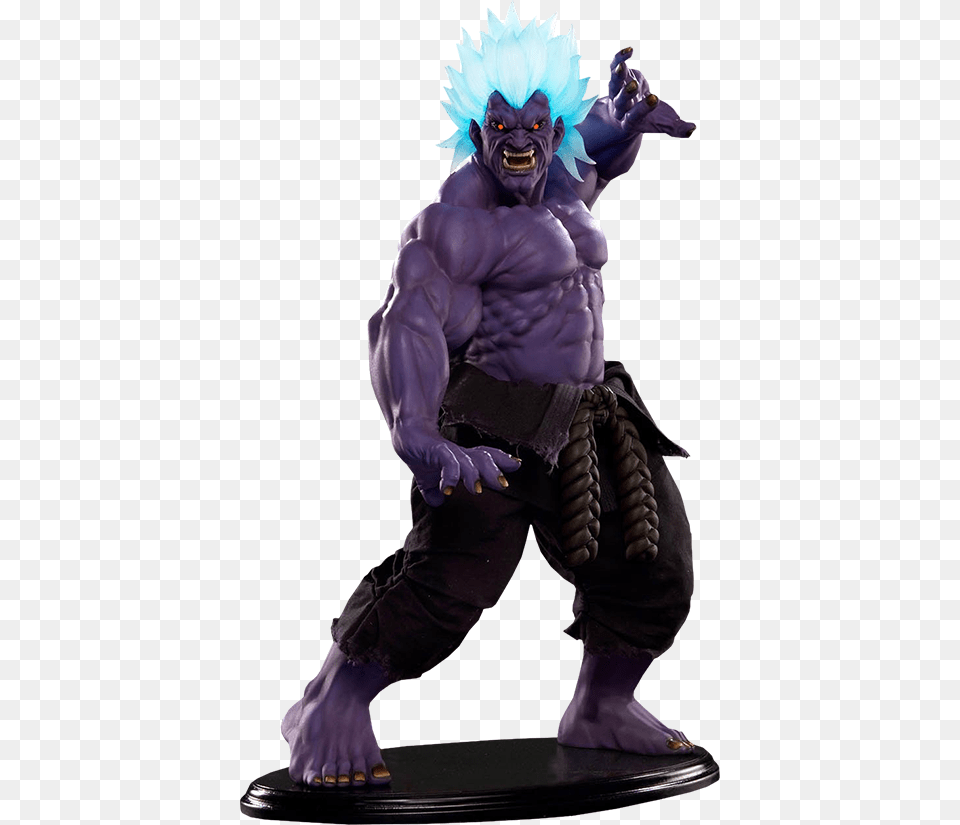 Street Fighter Oni Akuma Mad Demon Statue, Adult, Female, Person, Woman Free Png Download