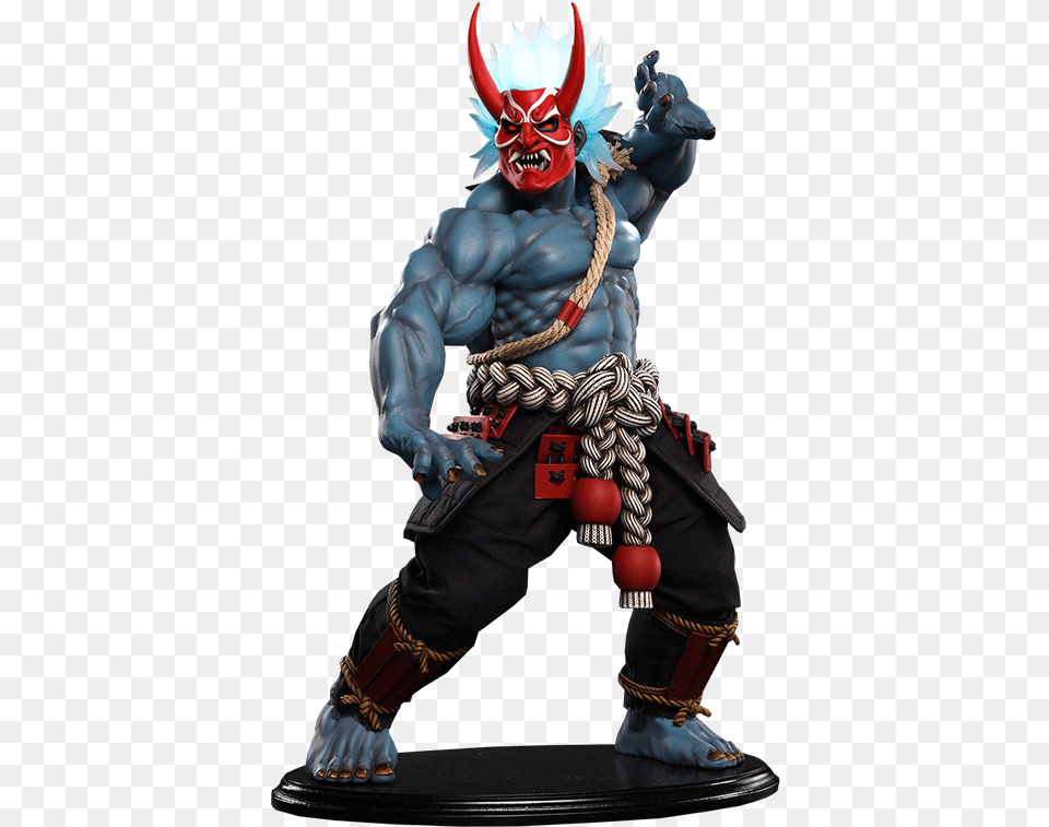 Street Fighter Oni Figure, Adult, Male, Man, Person Free Png