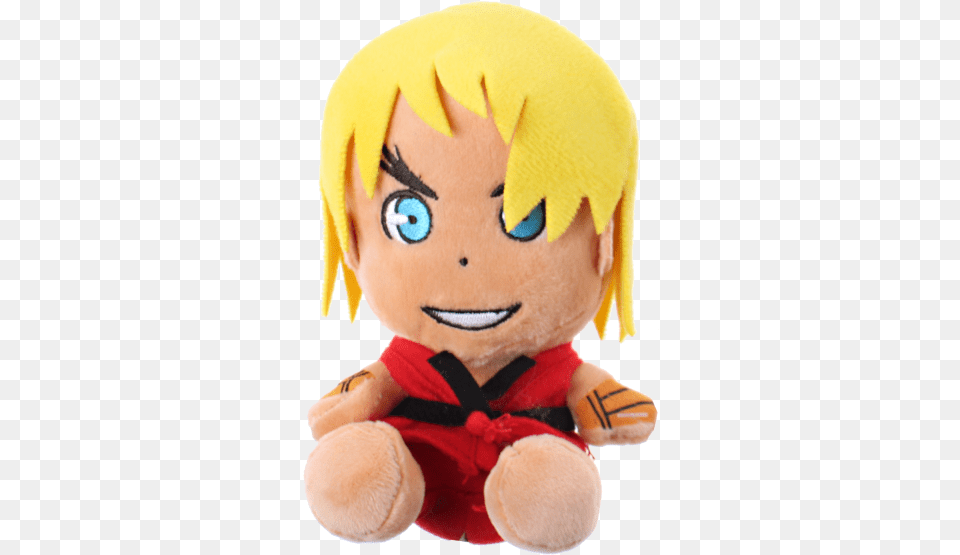 Street Fighter Plush Ken Street Fighter Ken Plush, Toy, Doll, Baby, Person Png Image