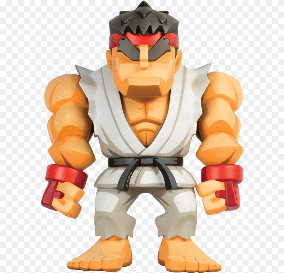 Street Fighter Ryu By Bigboystoys Art Toys, Baby, Person, Helmet Free Png Download