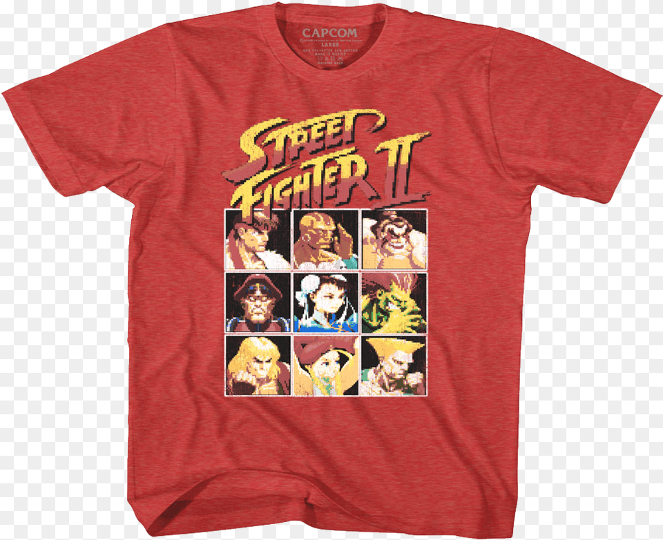 Street Fighter Shirt, Clothing, T-shirt, Book, Publication Free Transparent Png