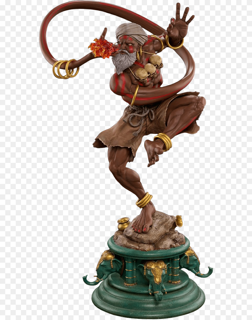 Street Fighter V Dhalsim, Figurine, Person, Face, Head Free Transparent Png