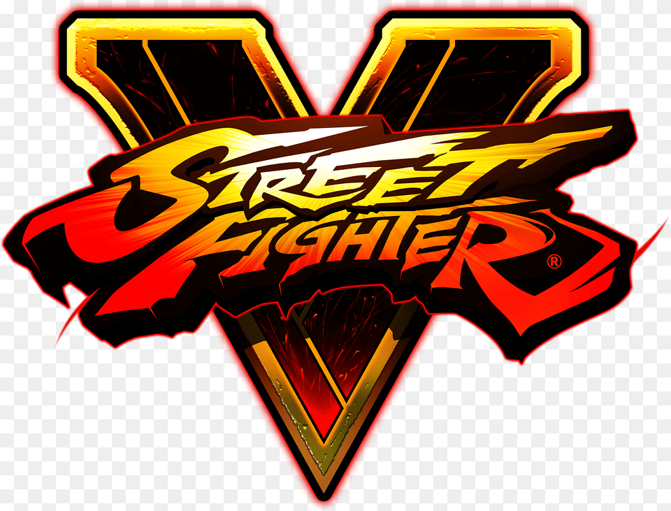 Street Fighter V Logo, Light, Symbol Png Image