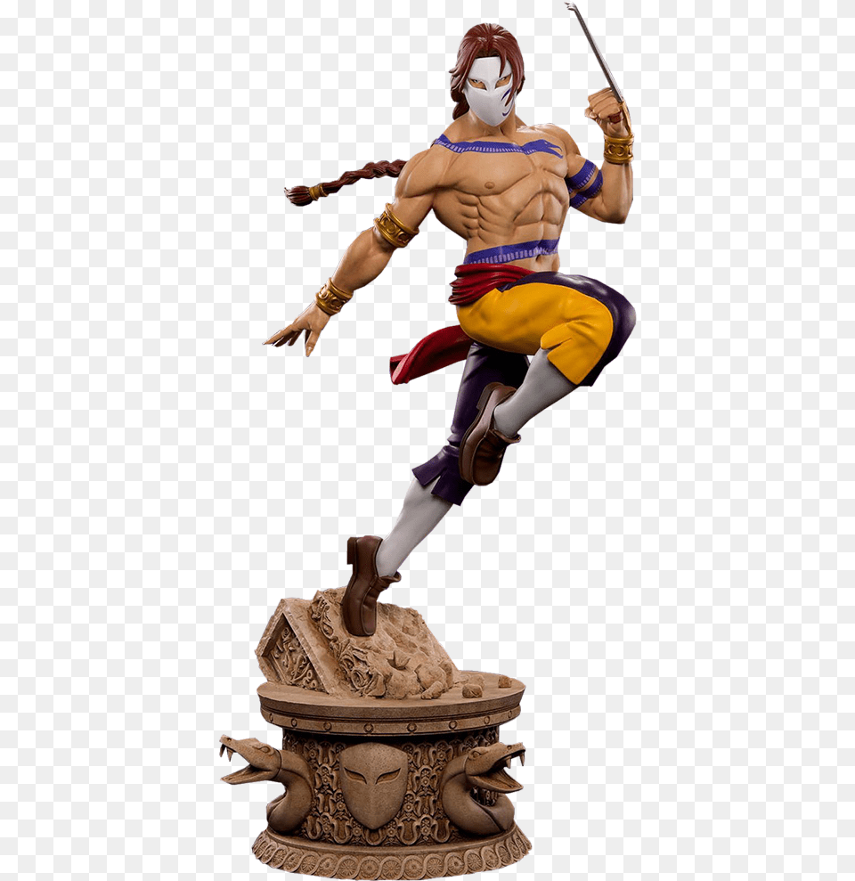 Street Fighter Vega, Figurine, Person, Face, Head Free Png Download