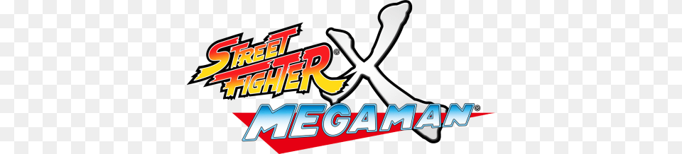 Street Fighter X Mega Man, Logo, Dynamite, Weapon Free Png Download