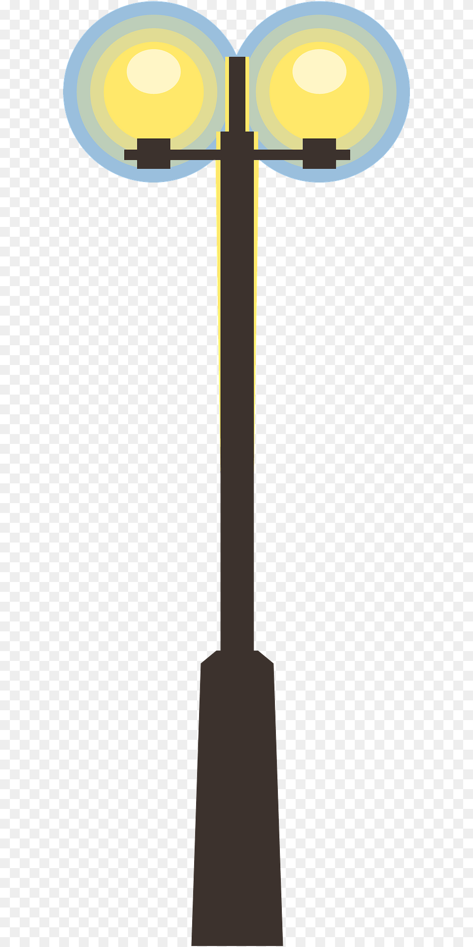 Street Lamp Clipart, Lamp Post, Lighting, Cross, Symbol Png