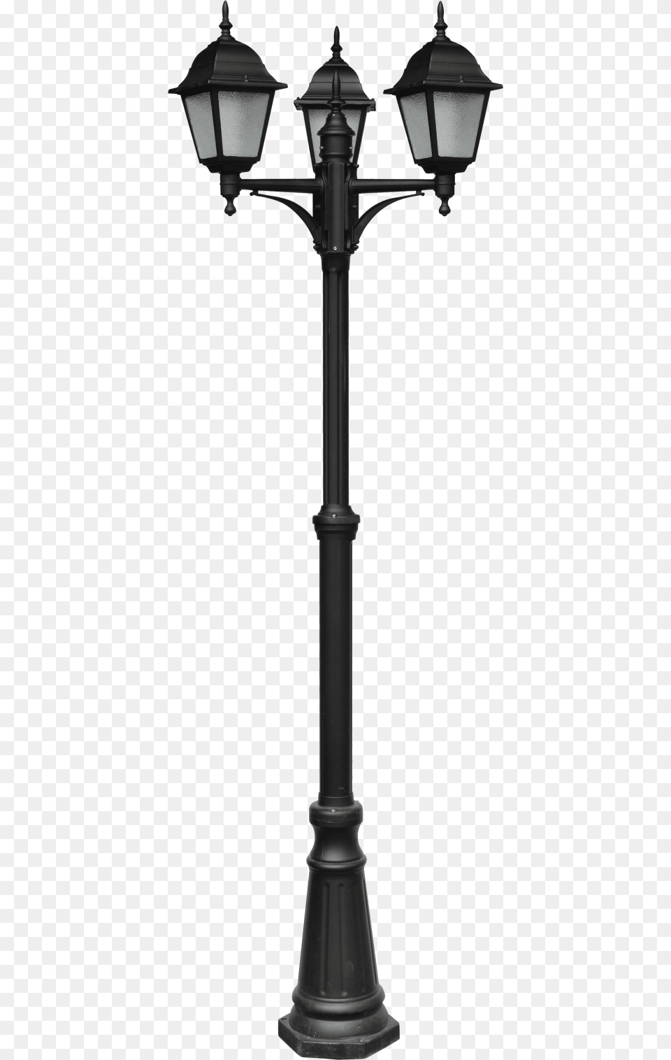 Street Light, Lamp, Lamp Post, Cross, Symbol Free Png