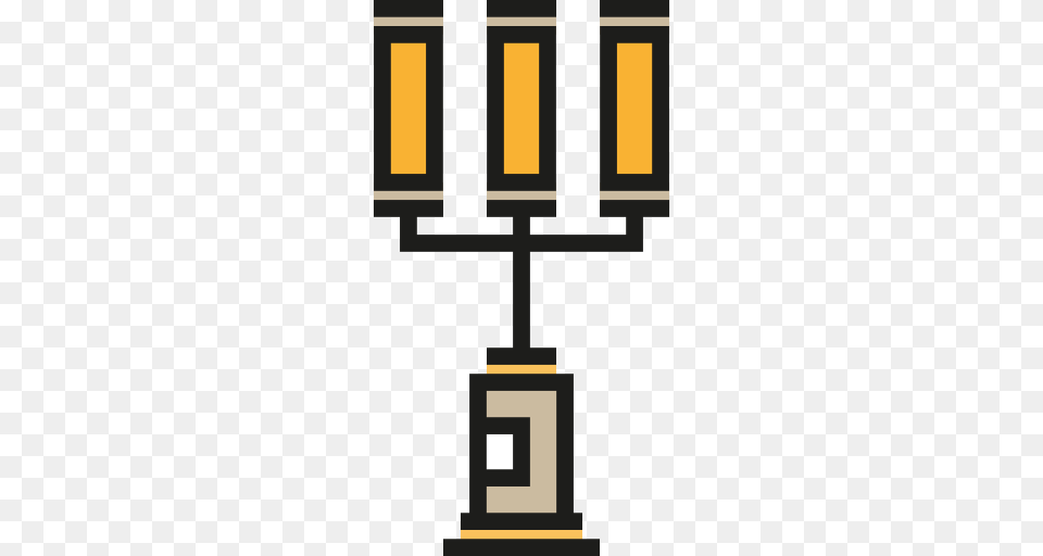 Street Light Architecture And City Light Illumination Street, Candle, Cross, Symbol Free Png Download