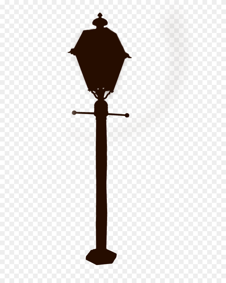 Street Light Silhouette, Maroon Free Png Download