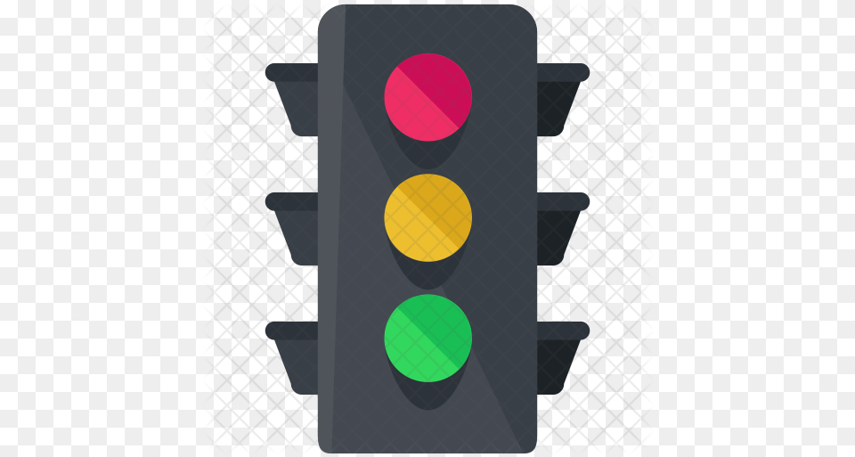 Street Lights Icon Of Flat Style North Shore Kitahama, Light, Traffic Light, Mailbox Png Image