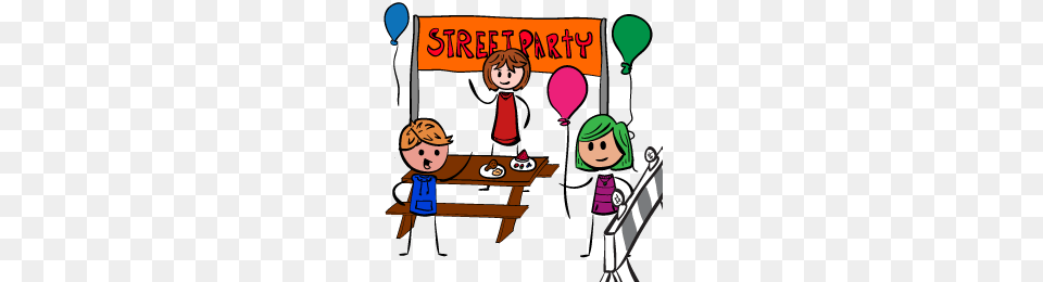 Street Party July Aylsham Town Council, Book, Comics, Publication, Balloon Free Png