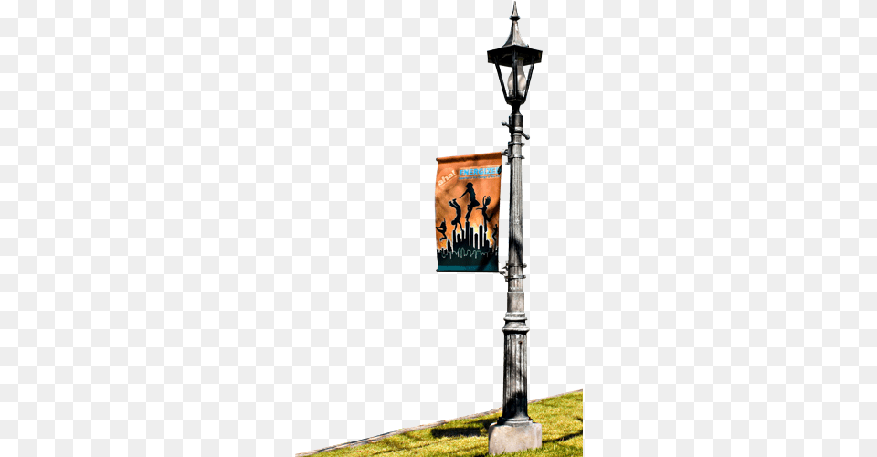 Street Pole Banners Street, Lamp Post Png