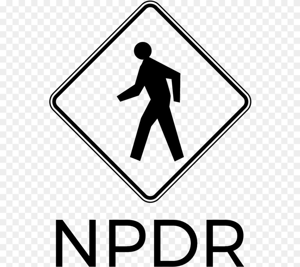 Street Sign Walking Man, Gray Png