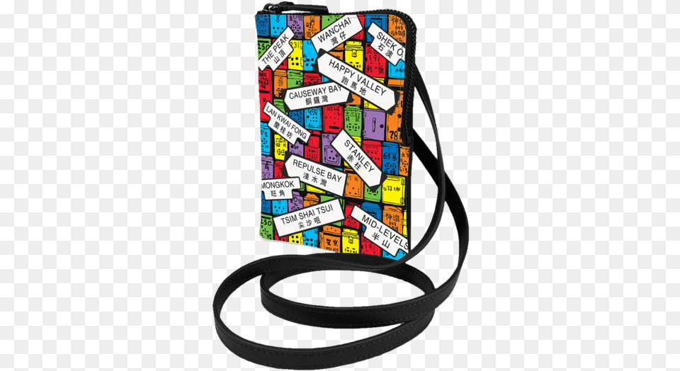 Street Signs Crossbody Phone Pouch Cable, Accessories, Bag, Handbag, Purse Free Png Download