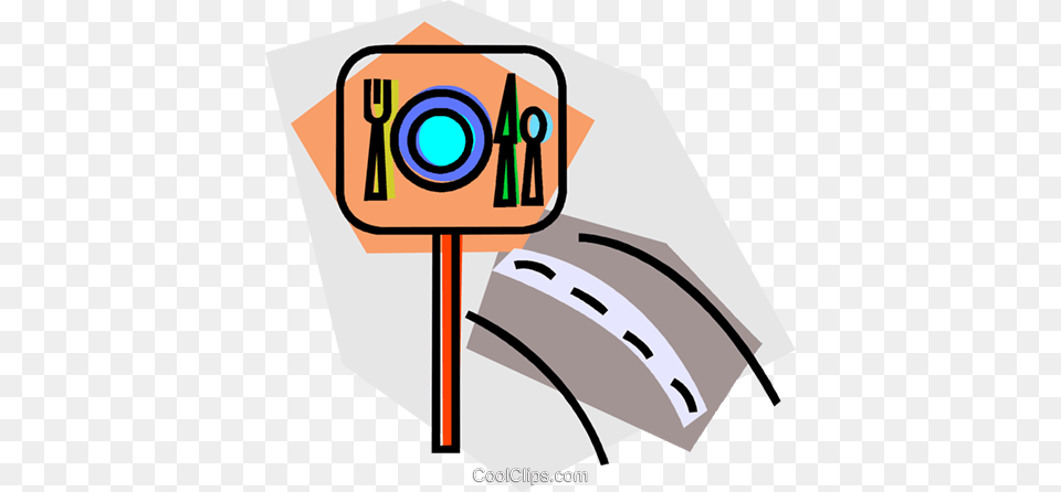 Street Signs Royalty Vector Clip Art Illustration, Weapon, Device, Grass, Lawn Free Transparent Png