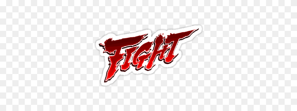 Streetfighter Fight Stickers, Logo, Text, Food, Ketchup Png Image