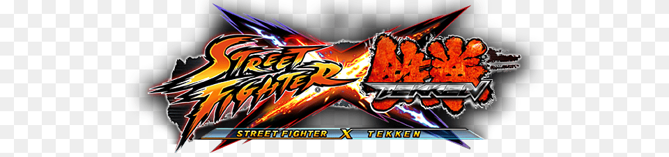 Streetfighter X Tekken Street Fighter X Tekken Logo, Book, Comics, Publication Free Png