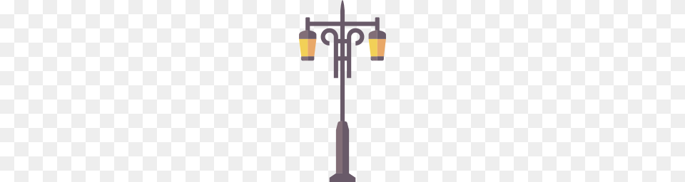 Streetlight Icon Myiconfinder, Lamp Post, Lighting, Cross, Symbol Png
