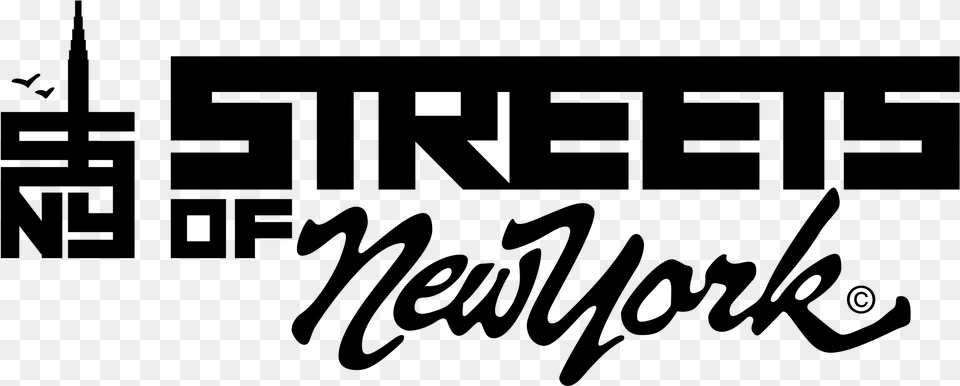Streets Of New York Logo Streets Of New York Pizza, Lighting, Astronomy, Moon, Nature Free Png Download
