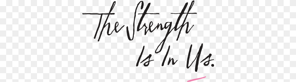 Strength Image Handwriting, Text Png