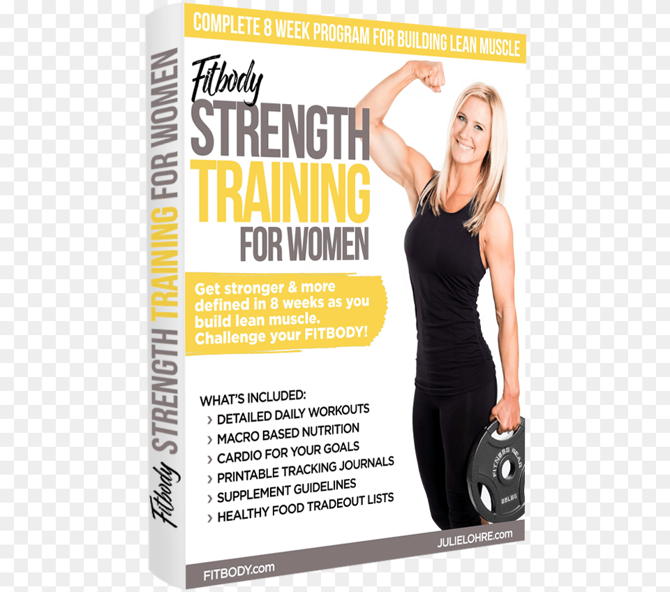 Strength Training Workout Plan For Women Ignorance Is Strength, Adult, Advertisement, Female, Person Png Image