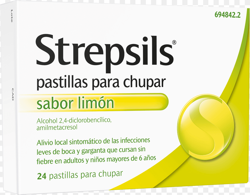Strepsils Pastillas Para Chupar Sabor Limn Sin Azcar, Advertisement, Poster Free Png