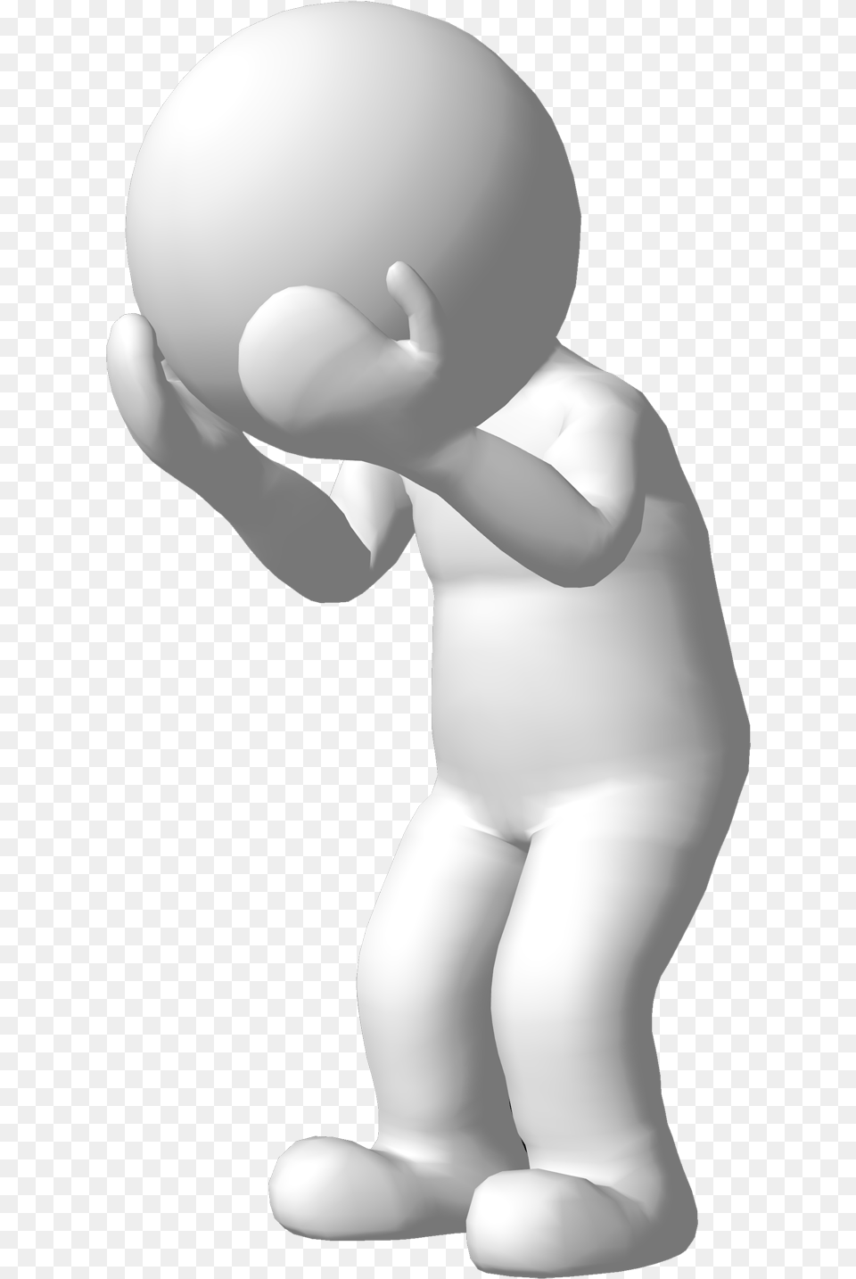 Stress Crying Lead Sweet Home 3d 3d Man Crying, Baby, Person Free Transparent Png