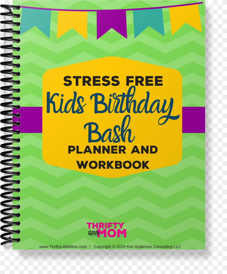 Stress Kidu0027s Birthday Bash Planner Don T Mean Too Much, Advertisement, Poster, Book, Publication Free Png