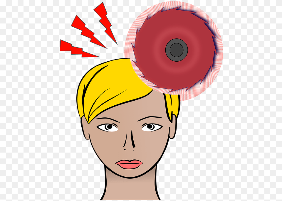 Stress Neuralgia Headache Migraine Psychosomatic, Head, Person, Face, Adult Png Image