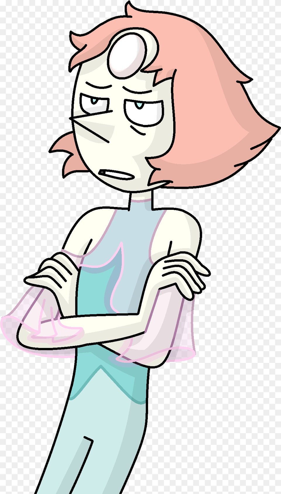 Stressed Pearl Shaded Pearl Steven Universe Shade, Book, Comics, Publication, Person Free Png Download
